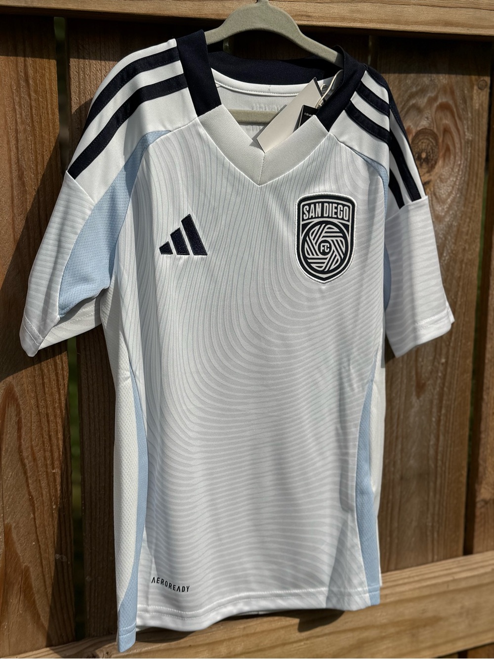Adidas Kids MLS San Diego FC Soccer Jersey 7-8 years XS X-Small Retail $80